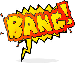 speech bubble cartoon bang symbol
