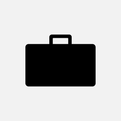 Briefcase Icon. Bag Vector, Sign and Symbol for Design, Presentation, Website or Apps. 