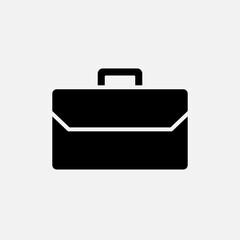 Briefcase Icon. Bag Vector, Sign and Symbol for Design, Presentation, Website or Apps. 