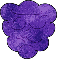 quirky hand drawn cartoon berry