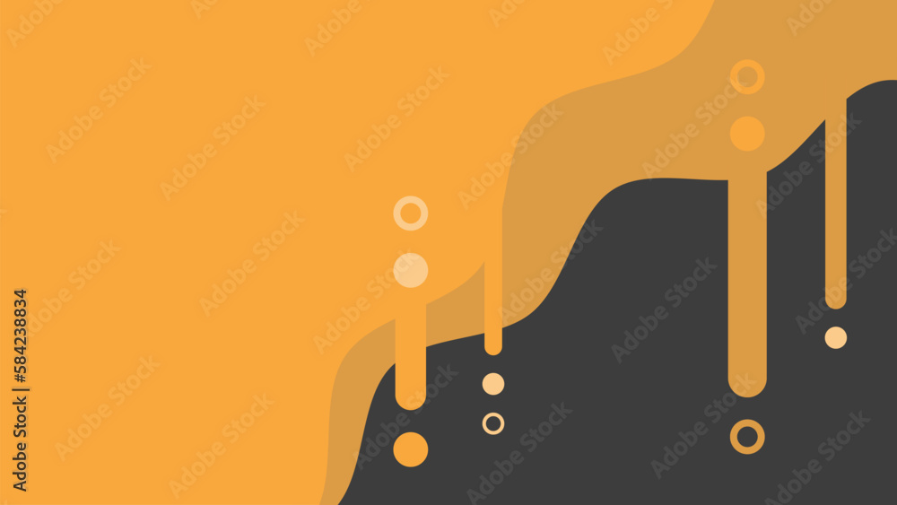 Poster dynamic fluid wave abstract background