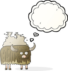 thought bubble cartoon smelly cow