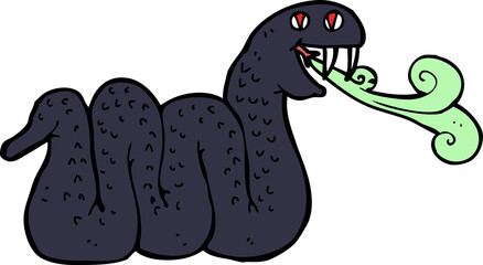 cartoon snake