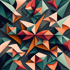 Abstract triangles No2