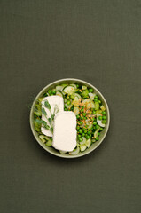 Salad green vegetables