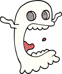 cartoon doodle spooky ghost