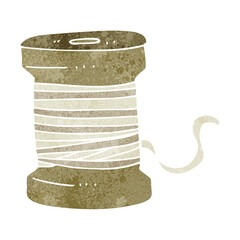 retro cartoon thread