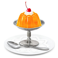 オレンジゼリー イラスト リアル