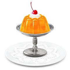 オレンジゼリー イラスト リアル