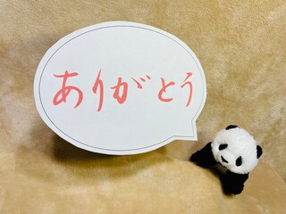 ありがとうパンダ