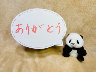 ありがとうパンダ