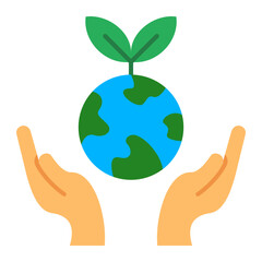 Globalization Flat Icon