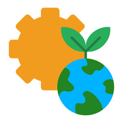 Ecosystem Flat Icon