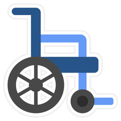 Wheelchair Sticker Icon