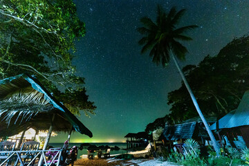 Midnight tropical sky in Thailand - 584261600