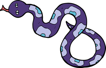 cartoon snake