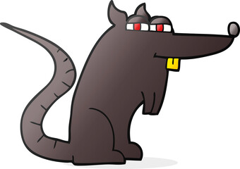 cartoon evil rat