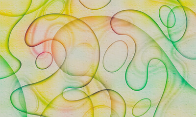 colourful digital paint abstract  background