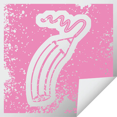 Pencil drawing a line