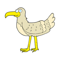 cartoon seagull