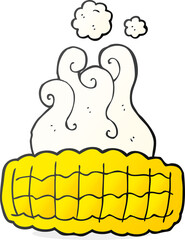 cartoon corn cob