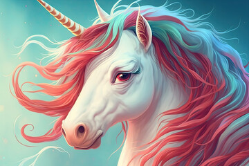 unicorn image, AI Generative