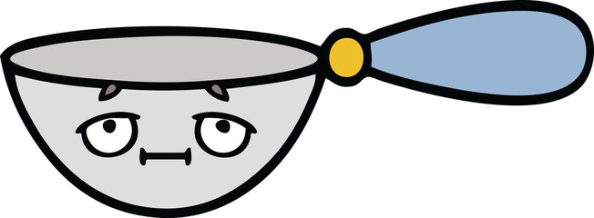 cute cartoon measuring spoon