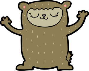 cute cartoon bear