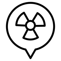 nuclear sign line 