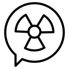 nuclear sign line 