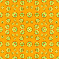 seamless pattern with circles, colorful wallpaper seamless pattern with colorful of circles  shape,retro style,fabric print with canvas texture.