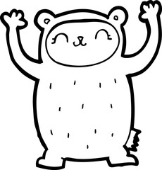 cute cartoon bear