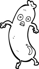 cartoon sausage