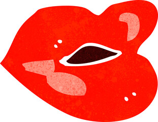 cartoon lips