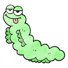texture cartoon caterpillar