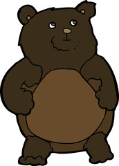 cartoon bear
