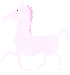 cartoon horse