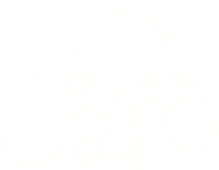 Rabbit Chalk Drawing