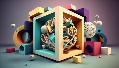 Thinking Outside the Box Concept