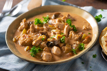 Homemade chicken Tikka Masala