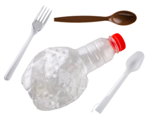  Concept of recycling plastic