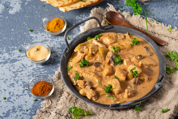 Homemade chicken Tikka Masala