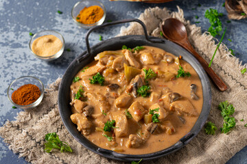 Homemade chicken Tikka Masala