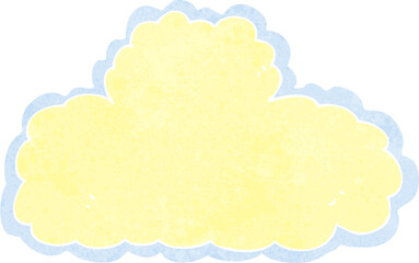 cartoon cloud symbol