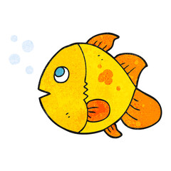 textured cartoon fish