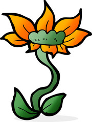 cartoon flower