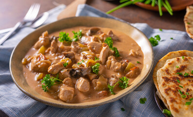 Homemade chicken Tikka Masala