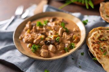 Homemade chicken Tikka Masala