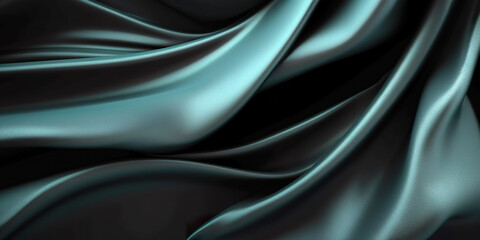 Fototapeta premium Wave folds of grunge silk texture satin velvet material background