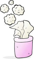 cartoon box of tissues